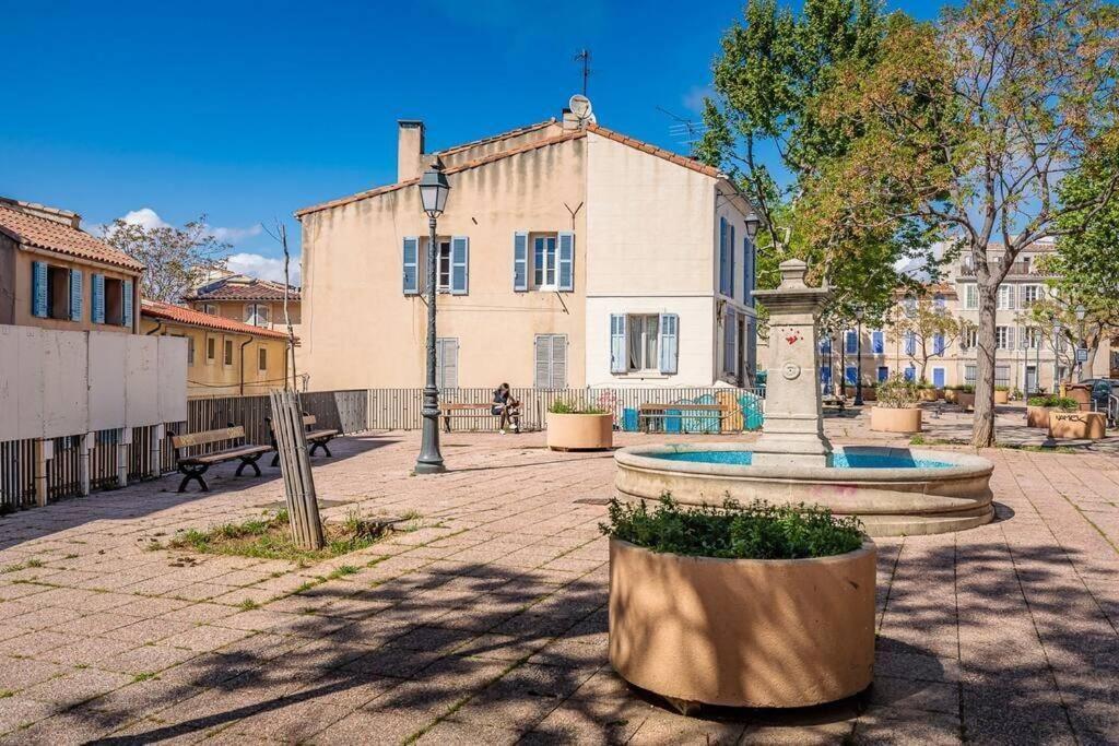 Appartement 5*, Climatise, Avec Terrasse Au Quartier Le Panier Marseilles Exterior foto